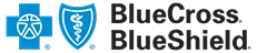 Blue Cross Blue Shield logo.